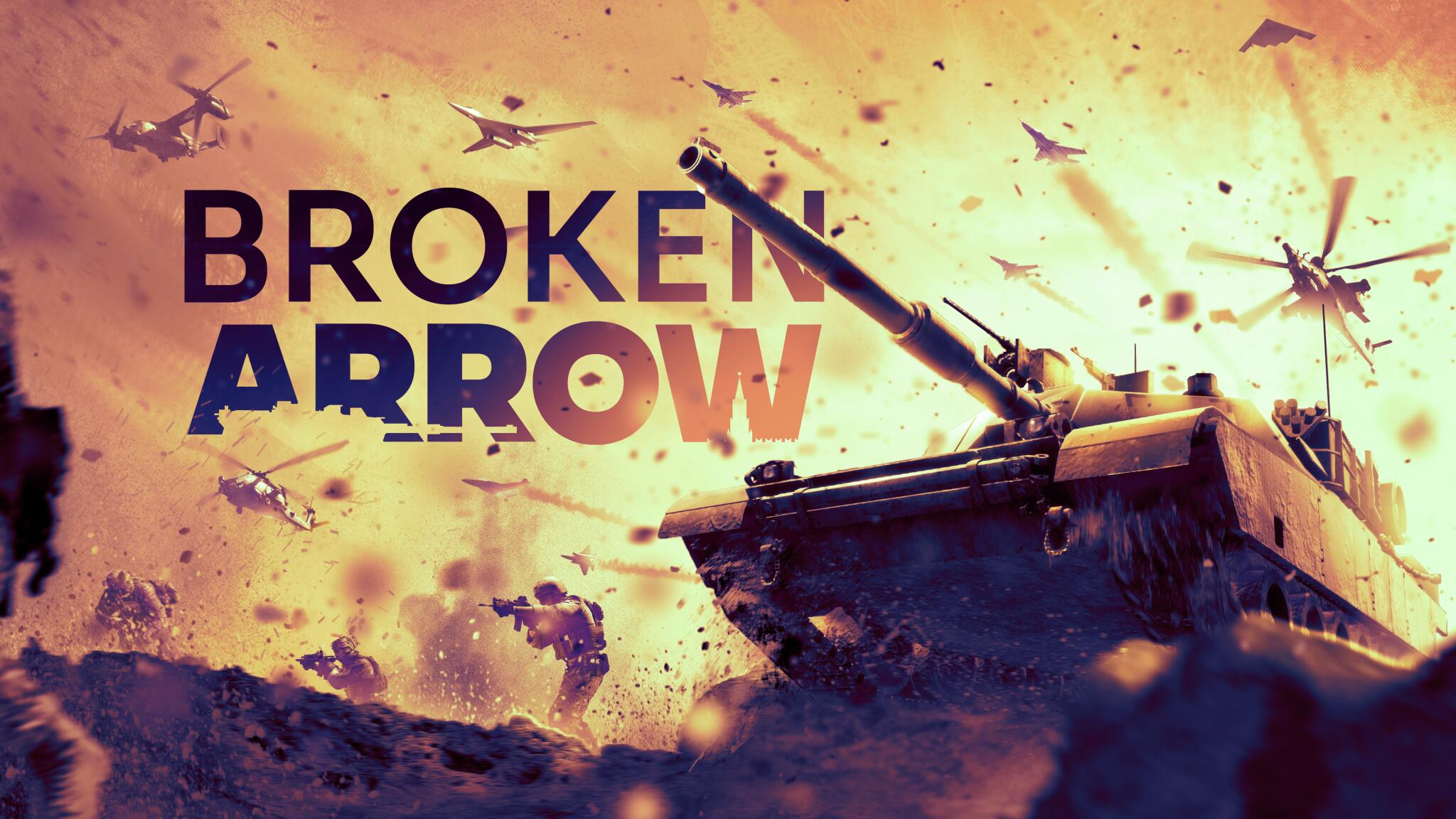 Discovery splash banner for Official Broken Arrow Discord server