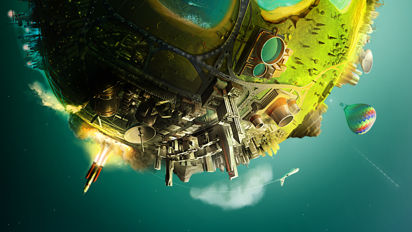 Discovery splash banner for The Universim Discord server