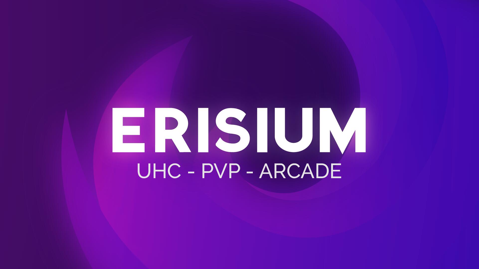Discovery splash banner for ERISIUM Discord server