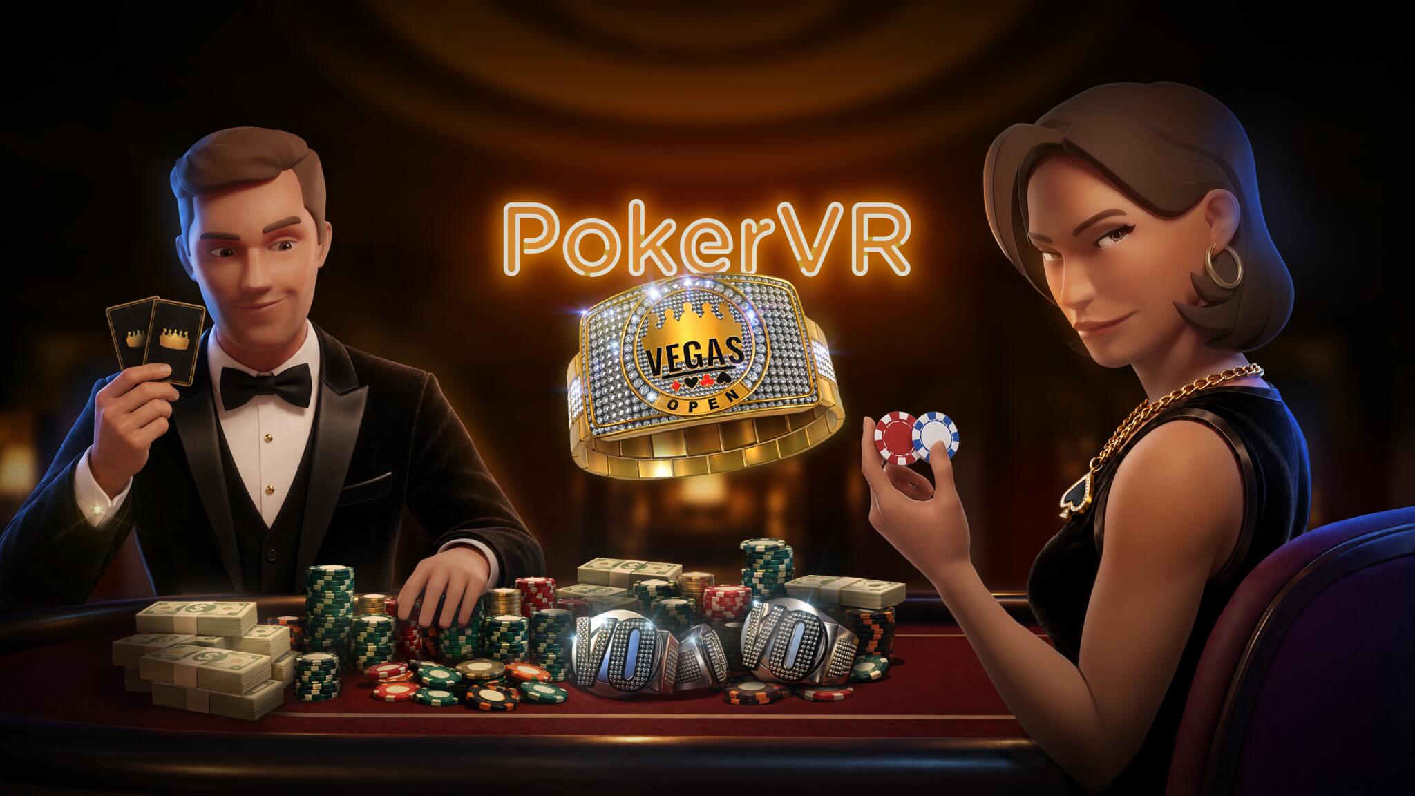 Discovery splash banner for PokerVR Discord server