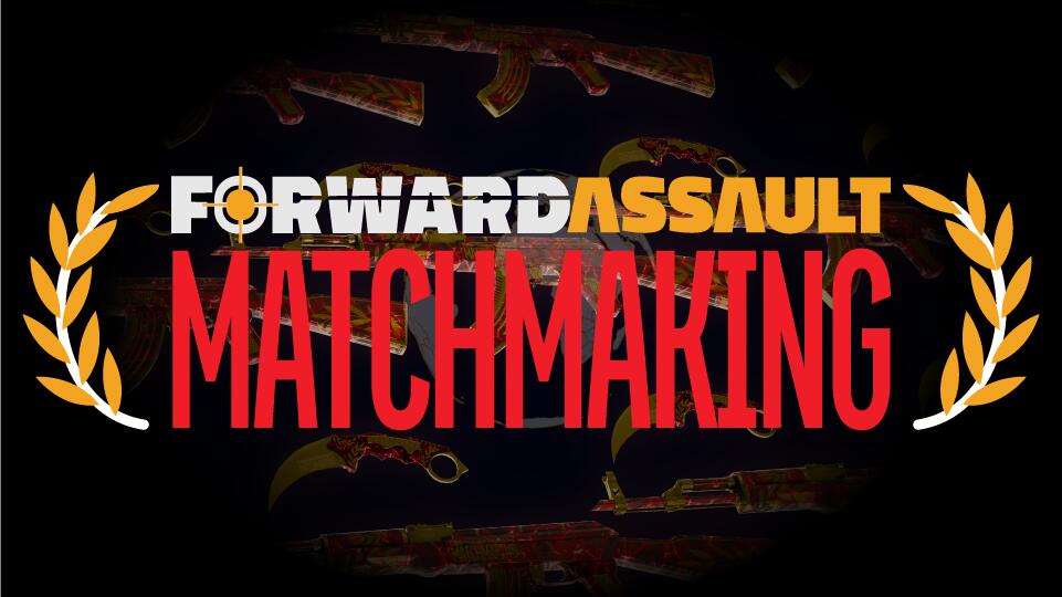 Discovery splash banner for Forward Assault | Matchmaking Discord server