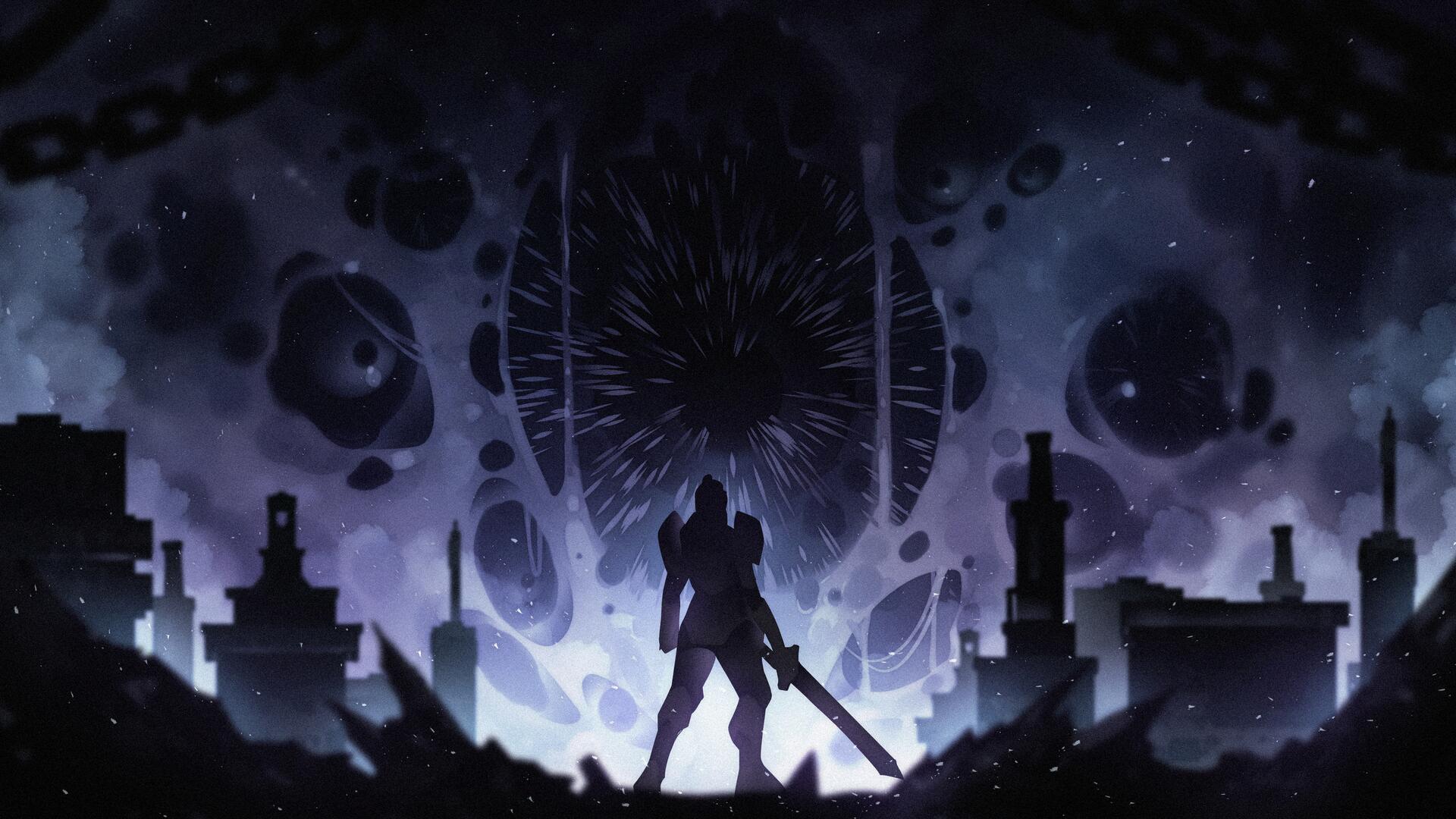 Discovery splash banner for Telos Realms | 1.6 OUT SOON Discord server