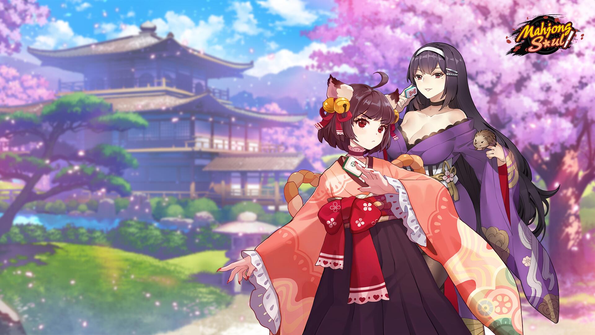 Discovery splash banner for MahjongSoul雀魂 Discord server