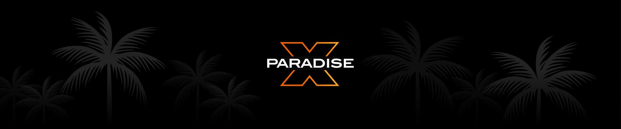 Discovery splash banner for Paradise X Discord server