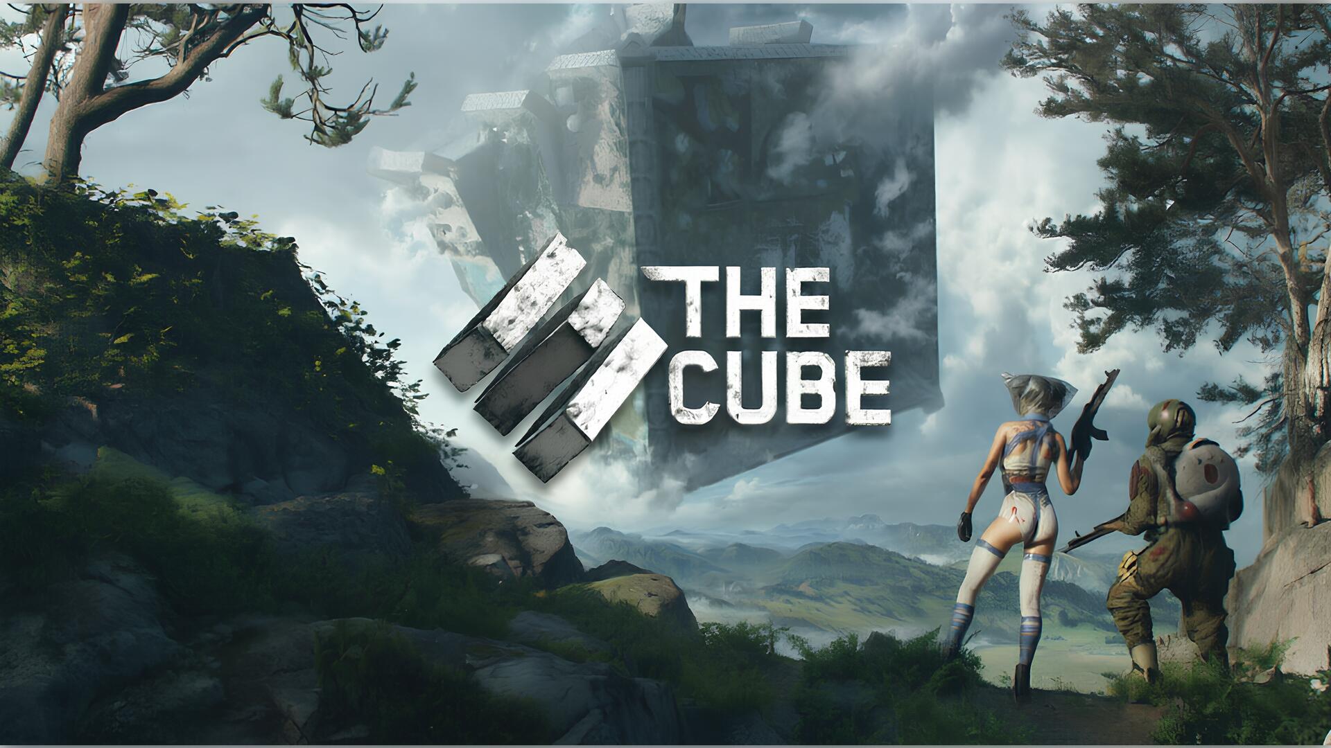 Discovery splash banner for The CUBE Discord server