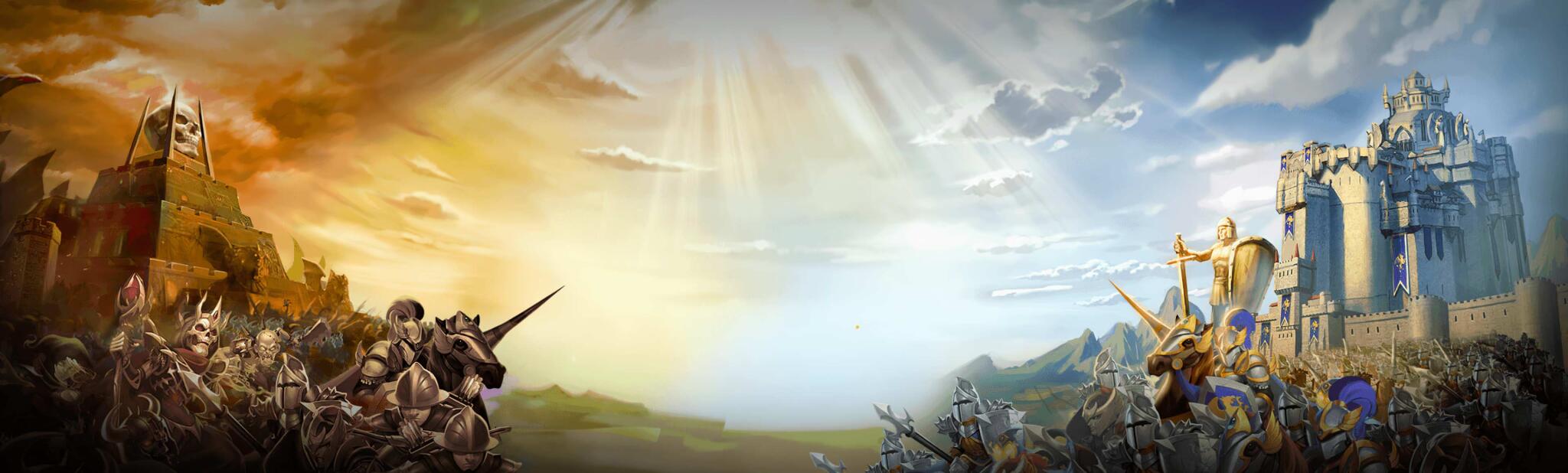 Discovery splash banner for Might & Magic: Era of Chaos Discord server