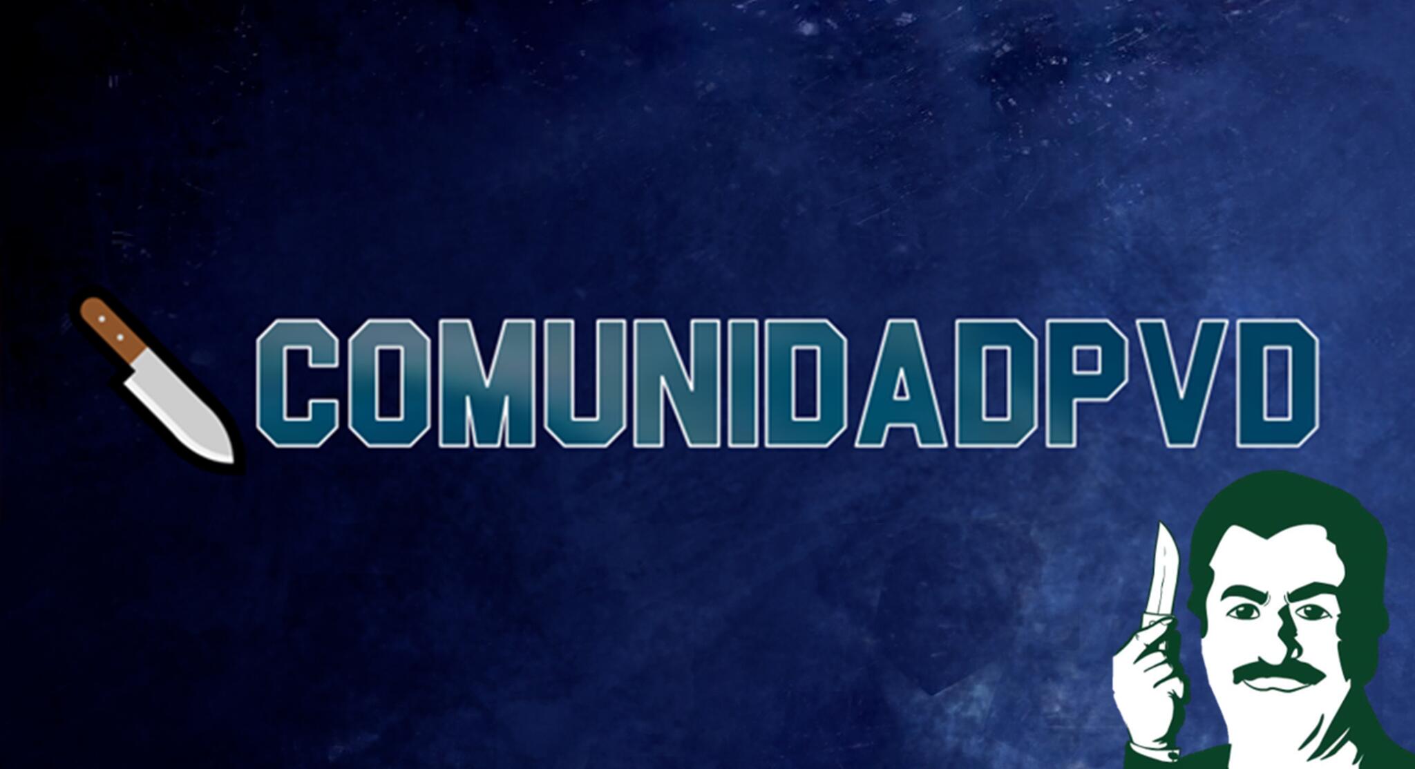 Discovery splash banner for ComunidadPvD Discord server