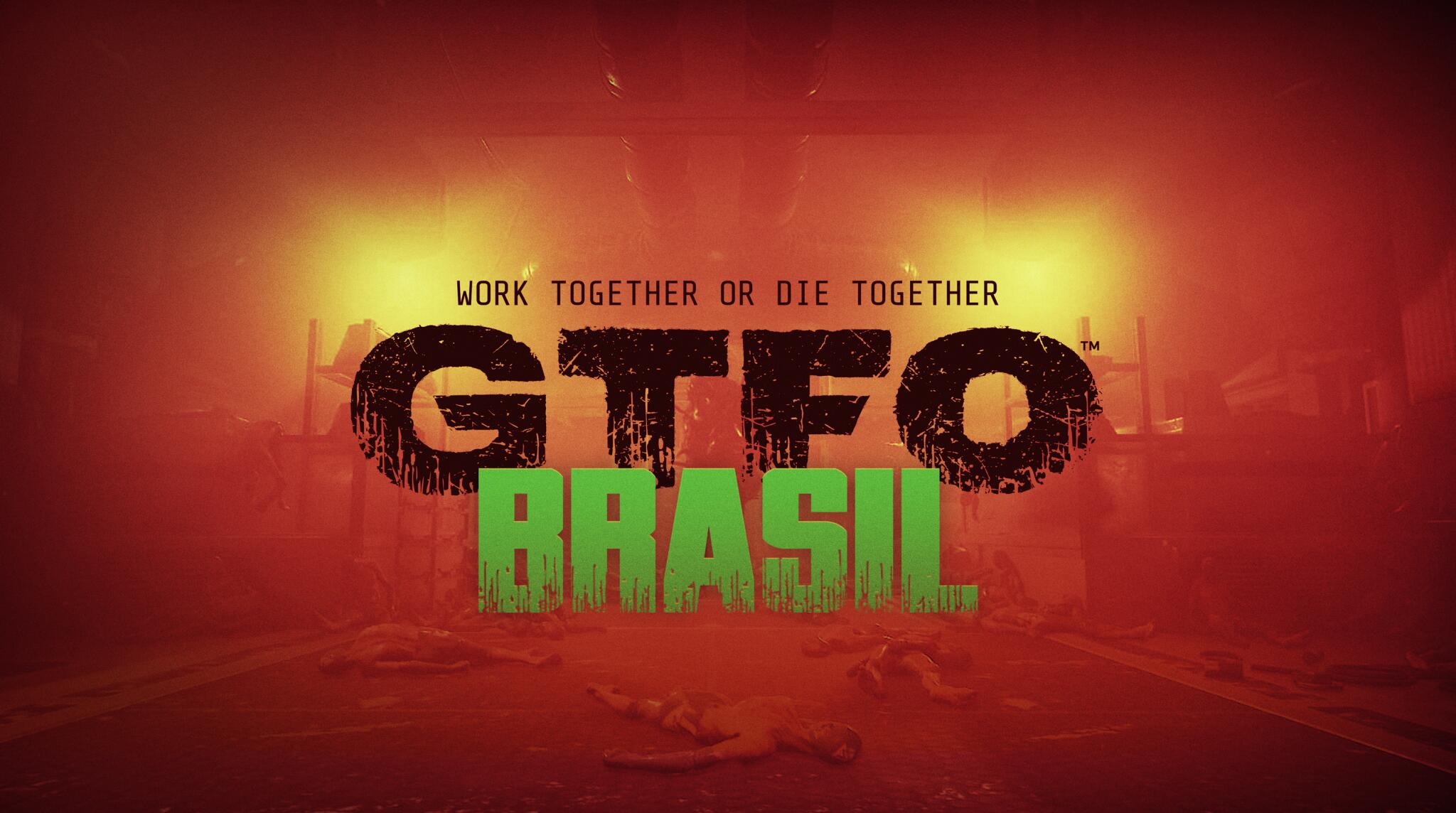 Discovery splash banner for GTFO BRASIL Discord server