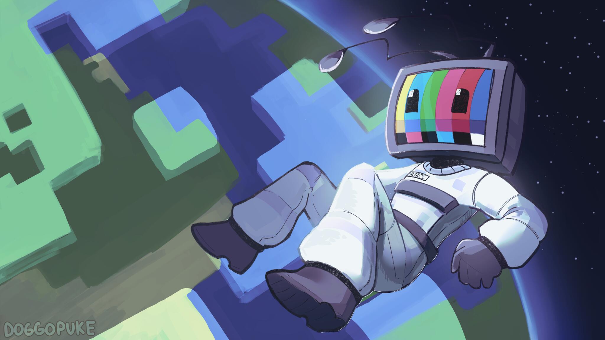 Discovery splash banner for barce inc. Discord server