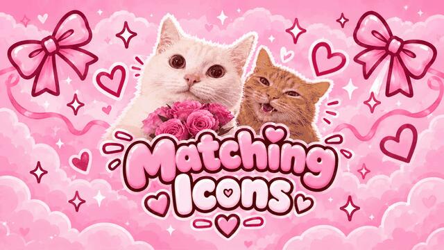 Discovery splash banner for Matching Icons Discord server
