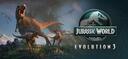 Discovery splash banner for Jurassic World Evolution 3 Discord server