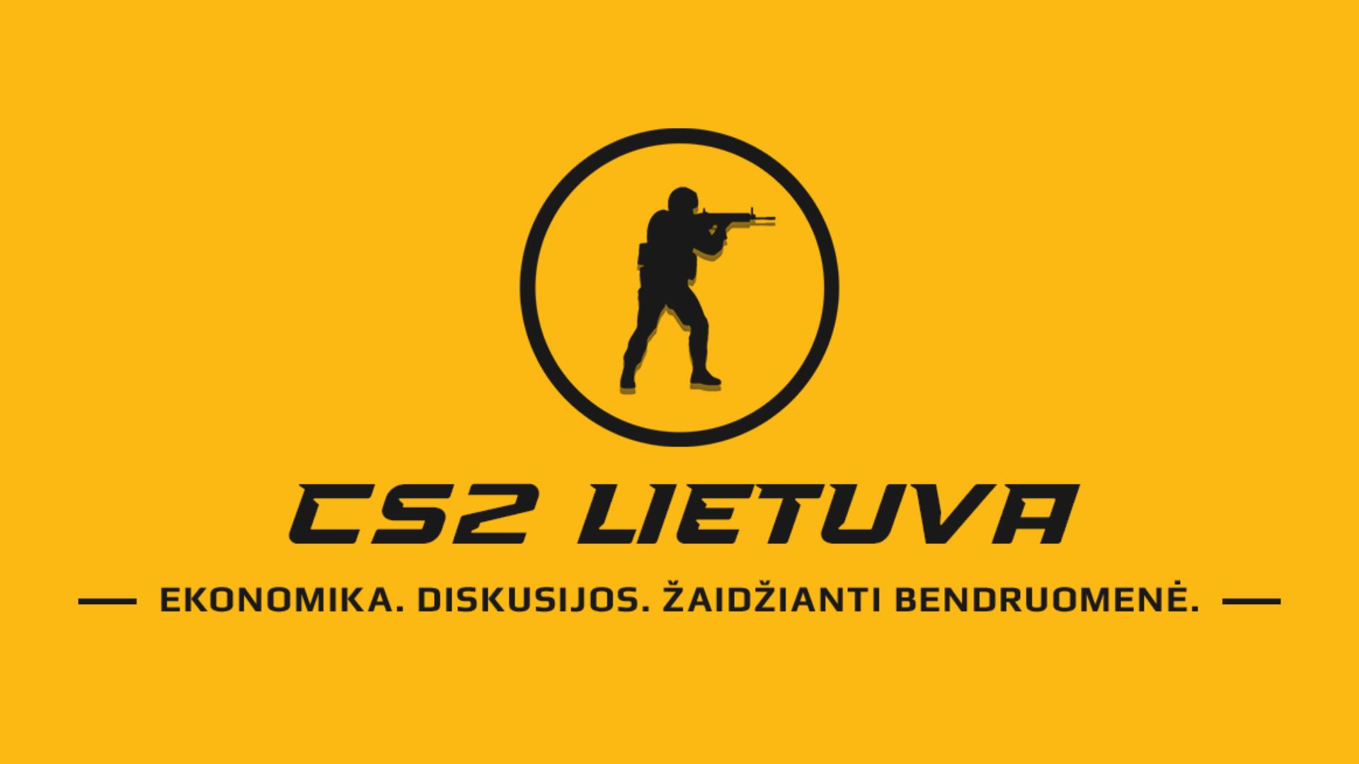 Discovery splash banner for CS2 Lietuva Discord server