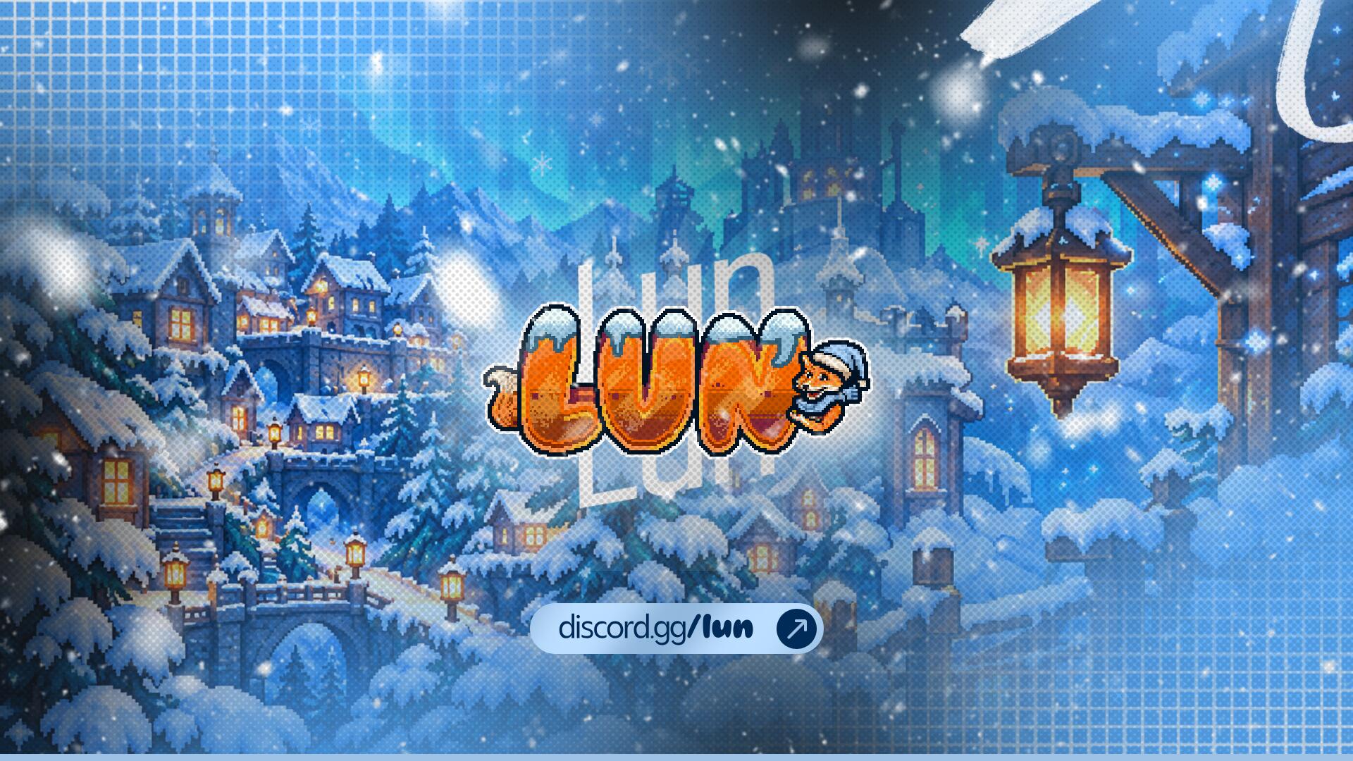 Discovery splash banner for #LUNBACK26 🦊 Discord server