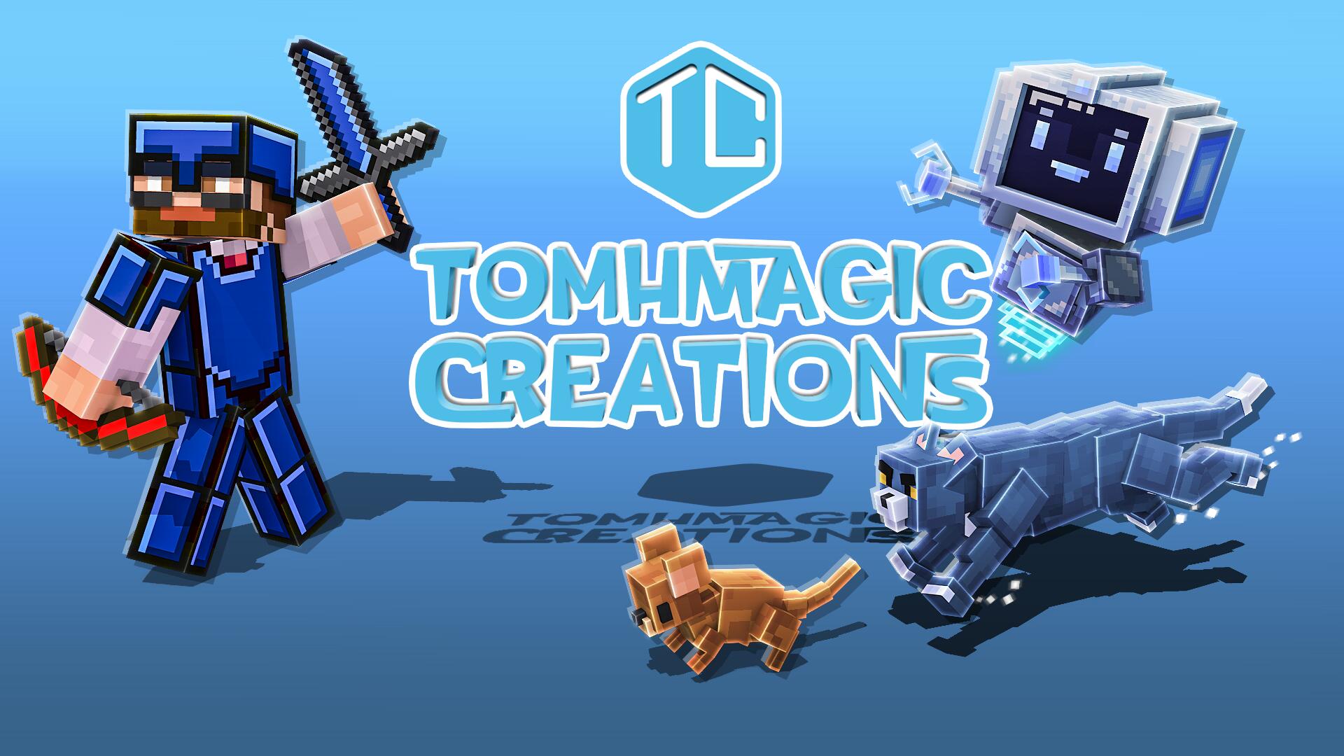 Discovery splash banner for Tomhmagic Creations Discord server