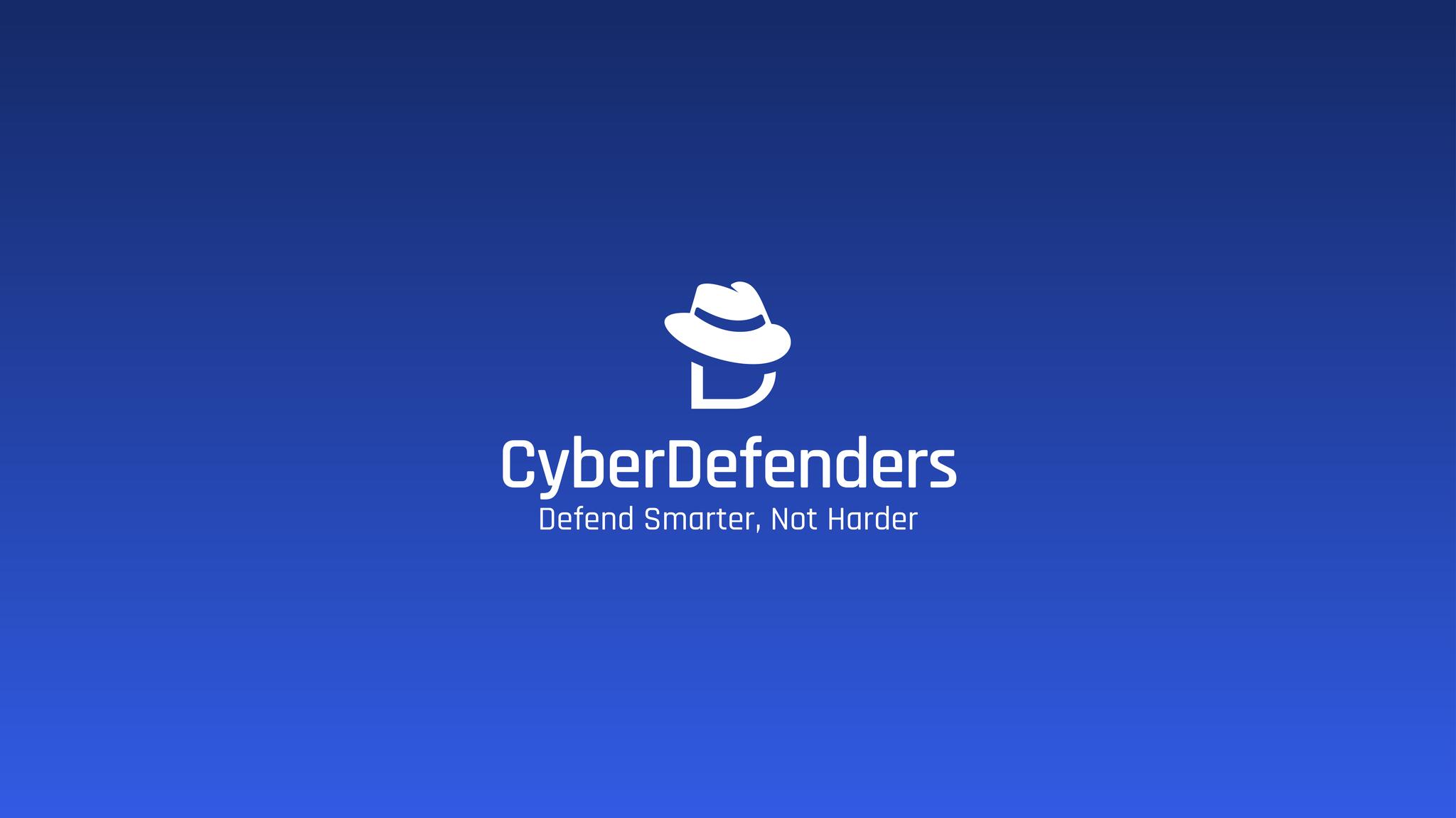 Discovery splash banner for CyberDefenders Discord server