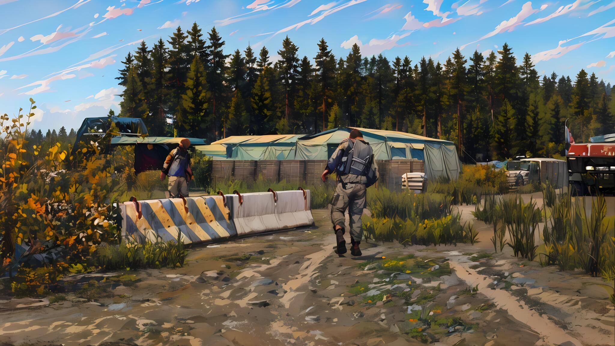 Discovery splash banner for HOTLINE - DayZ Discord server