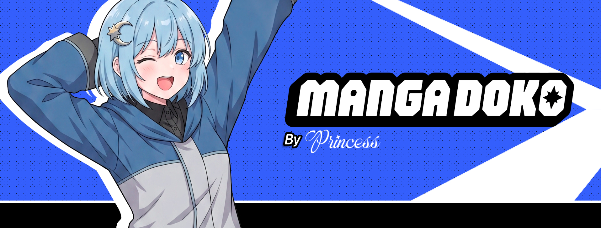 Discovery splash banner for PrincessLa / MangaDoko Discord server