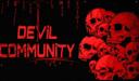 Discovery splash banner for DE⩔iL COMMUNiTY Discord server