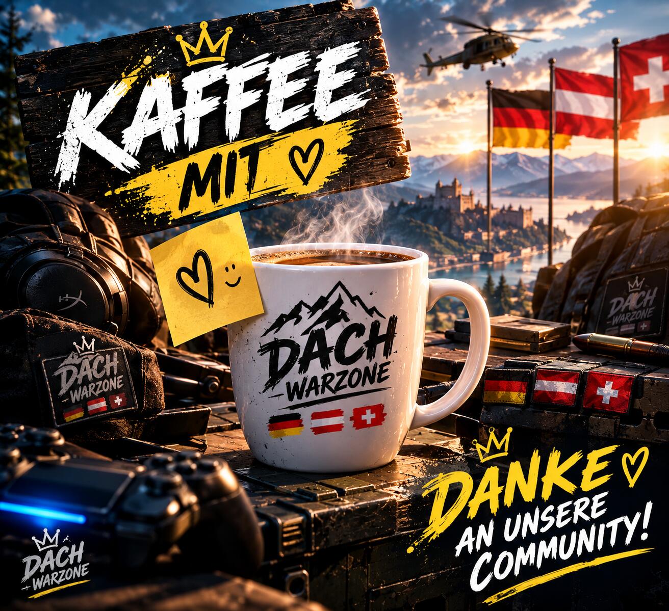 Discovery splash banner for CoD DACH Warzoneš« Call of Duty - Deutschland Ćsterreich Schweiz Discord server