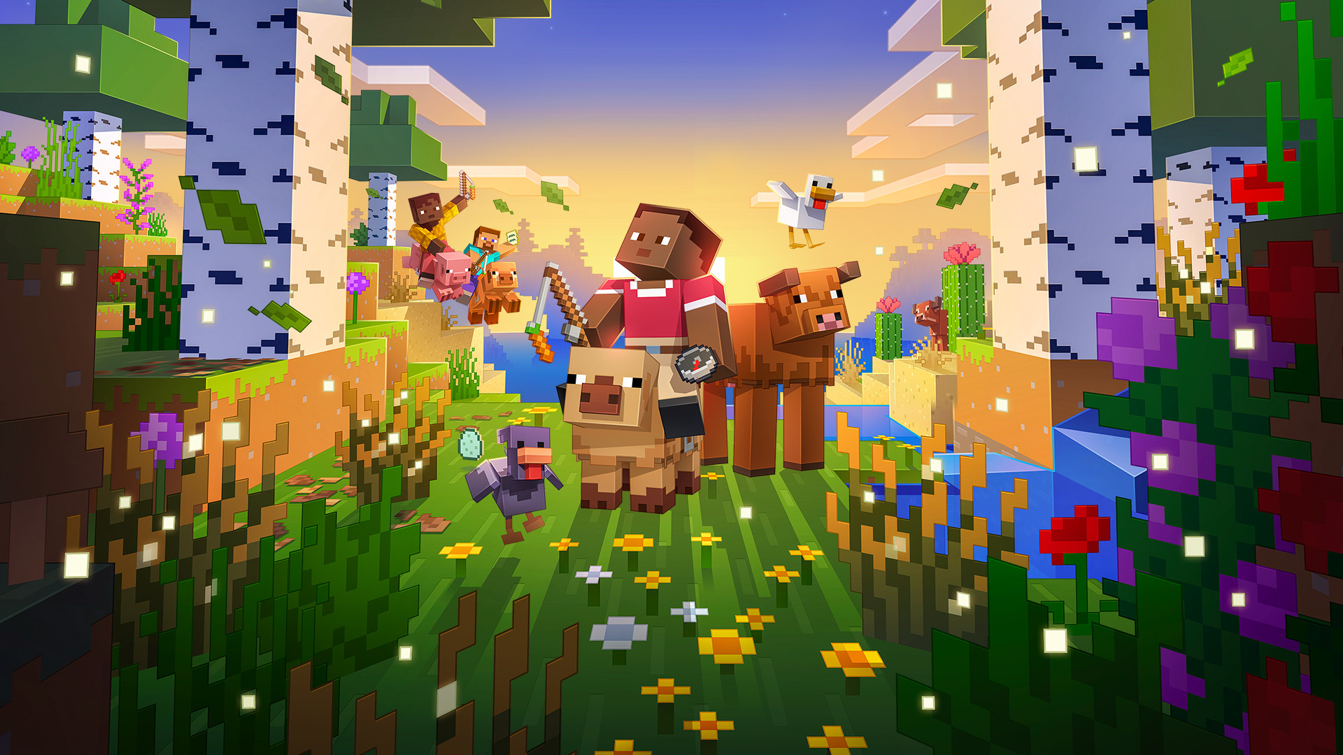 Discovery splash banner for MINECRAFT RU 𝖨 Майнкрафт Discord server