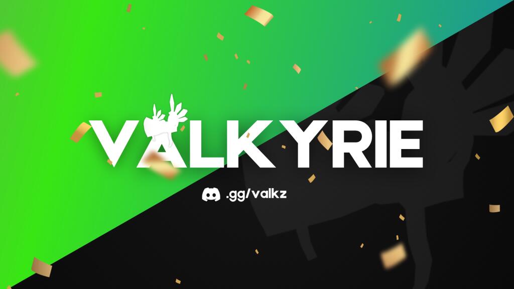 Discovery splash banner for Valkyrie™ | Cheap Robux, Roblox, Vbucks, Fortnite , Valorant , Store , Limiteds Discord server
