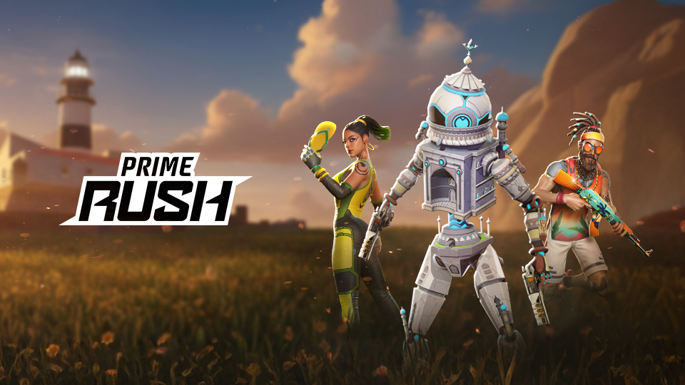 Discovery splash banner for Prime Rush Game Discord server