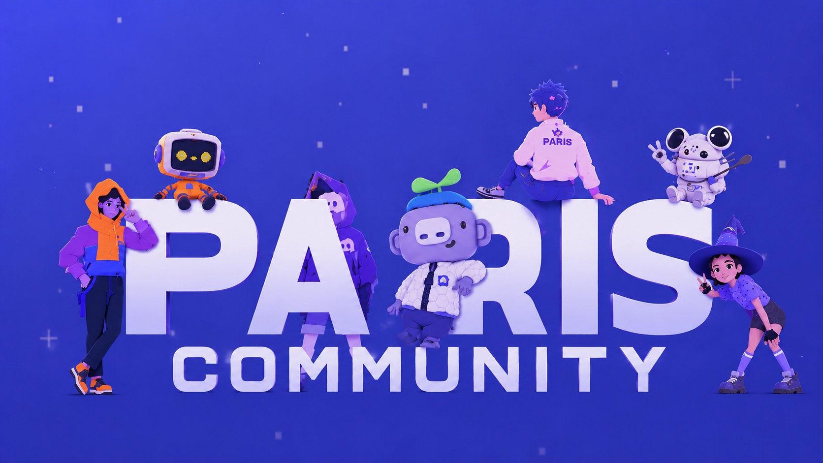 Discovery splash banner for Paris Halloween 🍬 . Discord server