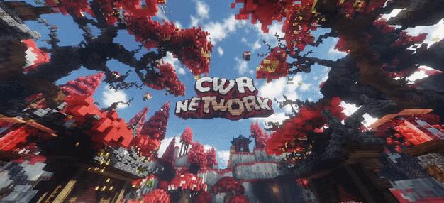 Discovery splash banner for CWR Minecraft Network Discord server