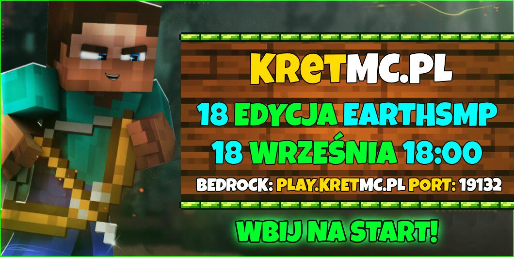 Discovery splash banner for KretMC.pl Discord server