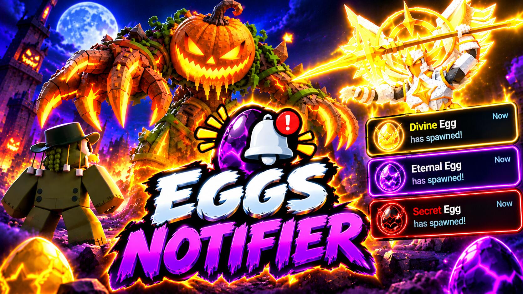 Discovery splash banner for Steal An Egg Notifier·•✦ Discord server