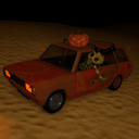 Discovery icon for a spooky desrt Discord server